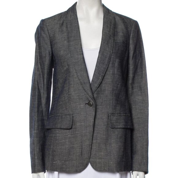 rag & bone Jackets & Blazers - Rag & Bone Tweed Pattern Blue Blazer (US 2)